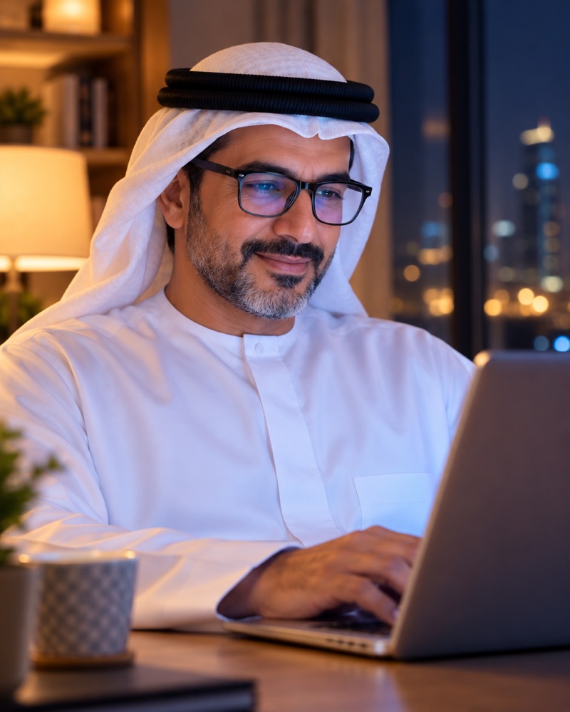 راحة للعين أمام الشاشة